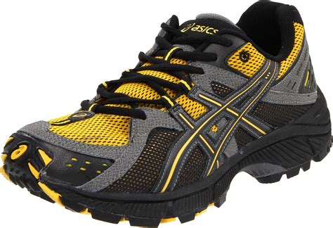 Asics Men S Gel Artic Wr Running Shoe Yellow Black Charcoal M Us