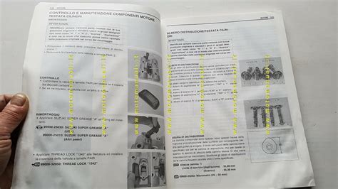 Workshop Manuals SUZUKI DL 1000 V STROM 2002 Manuale Officina ITALIANO