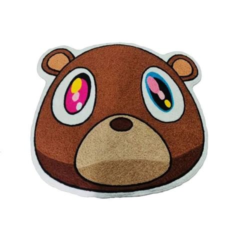 New Kanye West Takashi Murakami Graduation Bear Sneakerhead Carpet