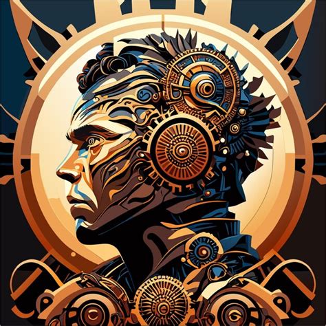 Premium Vector Intricate Steampunk And Abstract Tattoo Mechanical