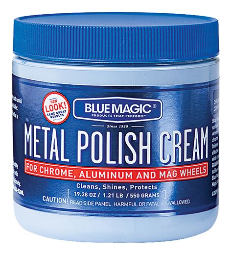 BlueMagic 19oz Metal Polish Jar 500-06