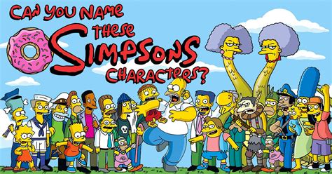 Can You Name These Simpsons Characters?