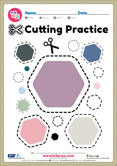 Cutting Activity For Toddlers Free Printable Pdf For Kids