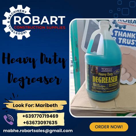 Heavy Duty Degreaser Commercial And Industrial Construction Tools