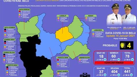 Kasus Terkonfirmasi Covid 19 Di Kabupaten Belu Terus Meningkat Ini