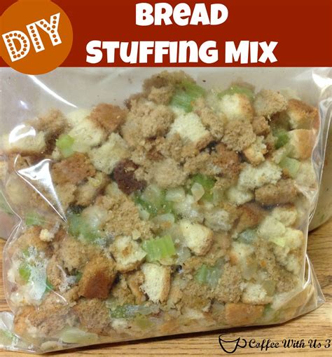 Diy Stuffing Mix Freezable Recipe Stuffing Mix Easy Stuffing Recipe Organic Cooking