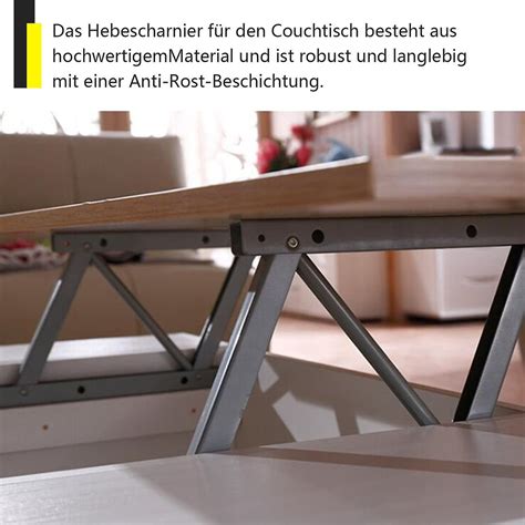 1 Pair Of Table Mechanism Coffee Table Hinge Lifting Mechanism Folding