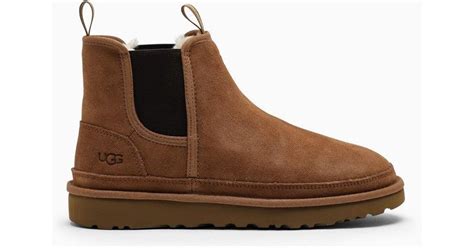 Ugg Hazelnut Coloured Neumel Chelsea Boots In Brown For Men Lyst Uk