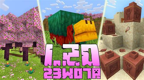 Minecraft 1 20 Snapshot 23w07a Co Nowego Biom KWITNĄCEJ WIŚNI