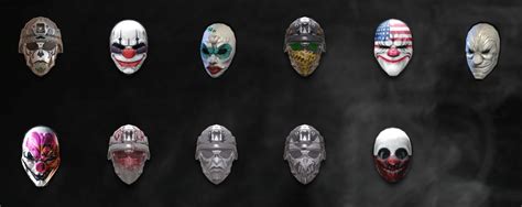 Payday Crime War Mask Pack By Cpone Payday 2 Mods Modworkshop