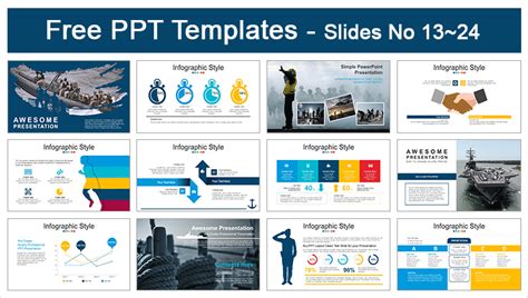 Military Navy Ships PowerPoint Templates - Slidesgo templates