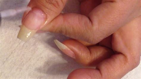Nude Simple Nail Design Gel Overlay On Natural Nails YouTube