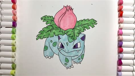 How To Draw Ivysaur As A Beginner Pokemon Easy Step By Step Drawing