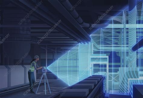 LIDAR Technology Conceptual Illustration Stock Image C058 6098