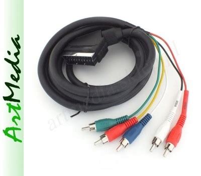 Kabel EURO RCA Chinch RGB YUV Component OUT 1 5m 5851187832