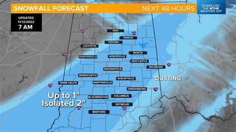 Weather Blog: Saturday snow, weekend chill | wthr.com