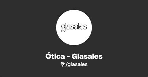 Ótica Glasales Instagram Linktree