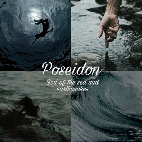 Poseidon Aesthetic Poseidon Mythology Greek Mythology