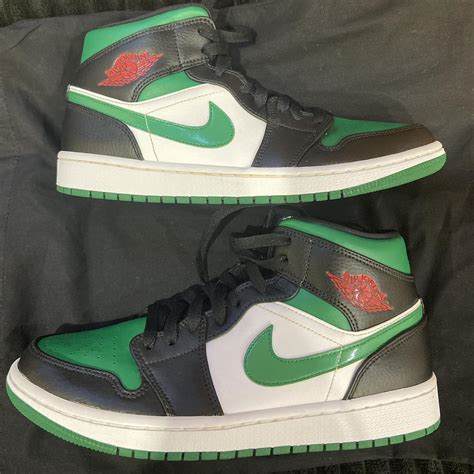 Air Jordan 1 Pine Green Worn few times Condition:... - Depop