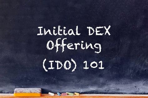 Initial Dex Offering Ido 101 Beyond The Hype