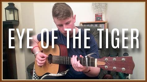 Eye Of The Tiger Survivor Solo Fingerstyle Guitar Youtube