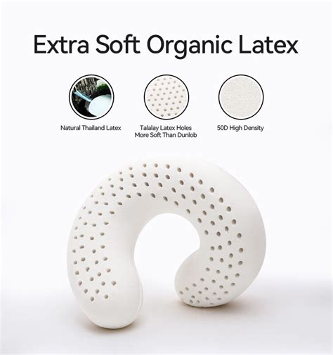 Latex Memory Foam U Shape Pillow