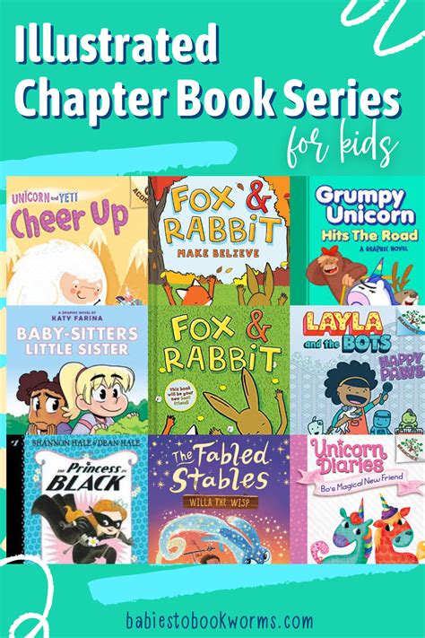 illustrated chapter books  kids babies  bookworms