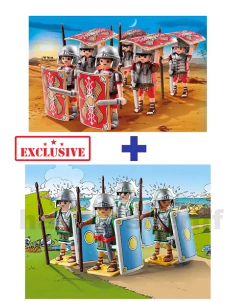 PLAYMOBIL ROMAIN SOLDATS Figurines Set 5393 Et Set 70934 Neuf Pas De