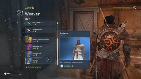 Assassins Creed Origins Outfit Unlock Guide