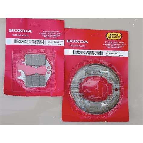 Honda Genuine Brake Pad Shoe For Beat Vi V Click V Vario Spacy