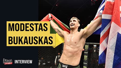 Bukauskas Wants Quick Return After UFC Fight Island Win Modestas