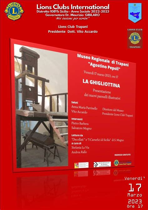 La Ghigliottina Consegna Dei Nuovi Pannelli Illustrativi Al Museo