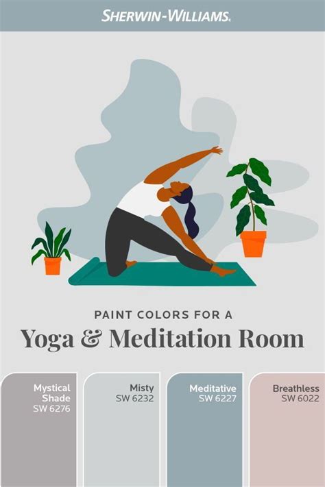 Paint Colors For A Yoga Room Home Yoga Room Yoga Meditation Room