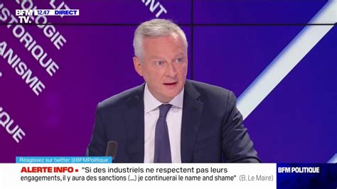 Bruno Le Maire à Propos De La Présidentielle De 2027 Ce Nest Pas Mon Sujet