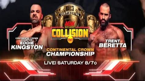 AEW Continental Crown Title Match Set For 1/6 AEW Collision