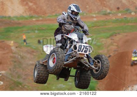 Quad Bike Racing Image & Photo (Free Trial) | Bigstock