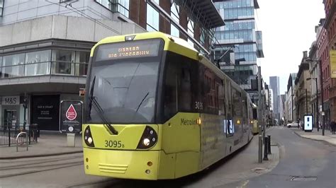 Manchester Metrolink Trams England Uk Youtube