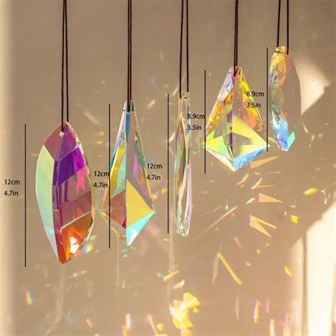 Hanging Chandelier Crystals Prisms For Window Suncatchers Rainbow Maker