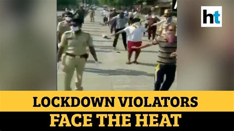 Watch Pune Police S Unique Punishment For Lockdown Violators Youtube