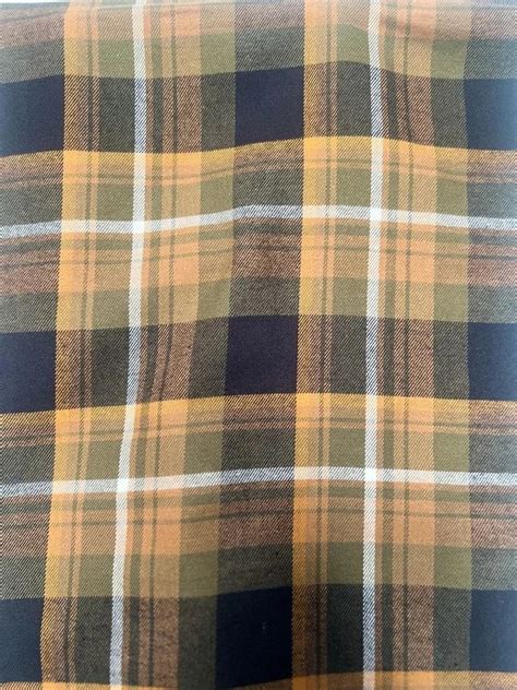 155 GSM Check Cotton Brushed Fabric At Rs 150 Meter Check Cotton