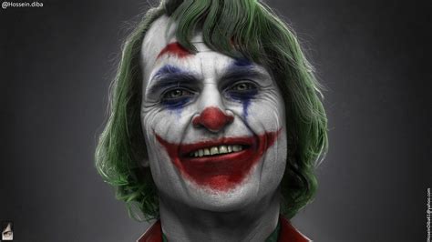 Artstation Joker Joaquin Phoenix Hossein Diba Joker Wallpapers