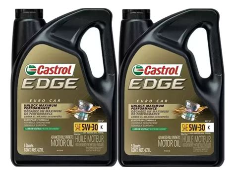 Garrafas Castrol Edge W F Rmula E K Euro Car Lt Env O Gratis