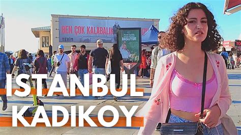 A Tour Of Istanbul 2022 Kadıköy 25 September Walking Tour 4K UHD