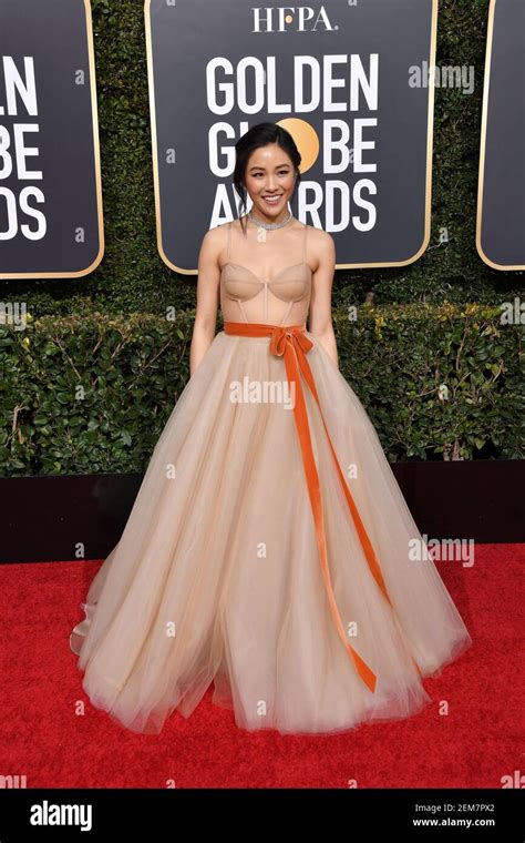 Constance Wu At The 76th Golden Globe Awards During The Red Carpet