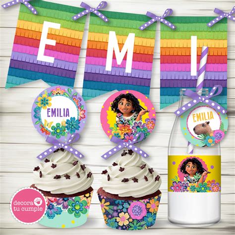 Kit Imprimible Encanto Disney Decora Tu Cumple