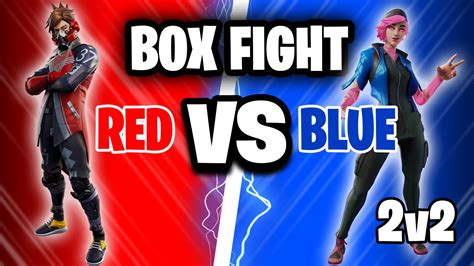 Red Vs Blue Box Fight 2v2 0354 3421 5114 By Lestormie Fortnite