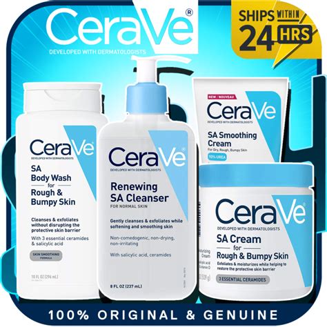 Cerave Sa Cream For Rough And Bumpy Skin 340g 539g Cerave Renewing