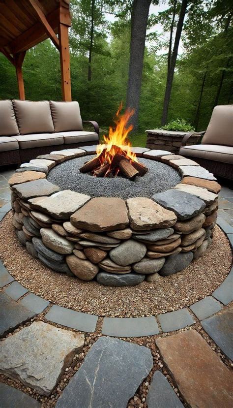 Affordable Gravel Fire Pit Ideas For Budget Friendly Fun In