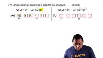 The Electron Configuration: Exceptions (Simplified) Concept 3 ...