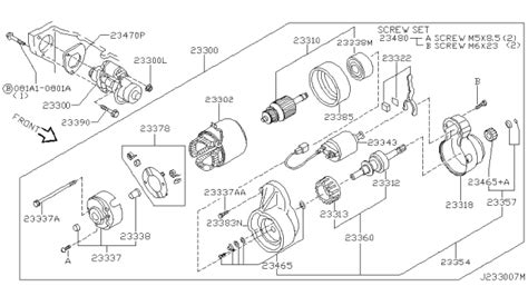 Starter Motor Nissan Pathfinder